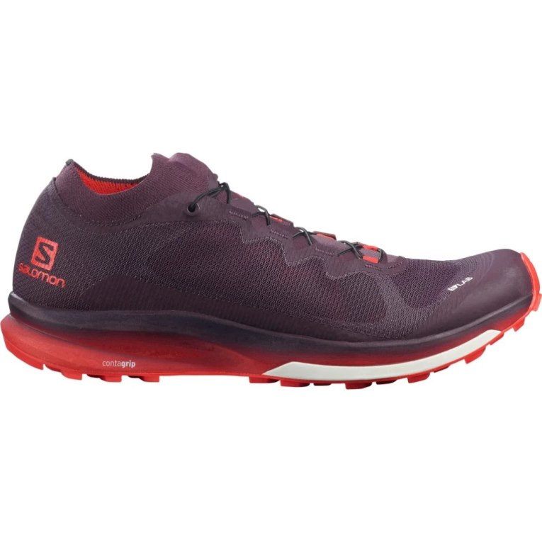 Sapatilhas Trail Running Salomon S/Lab Ultra 3 Masculino Bordeaux | PT T34768